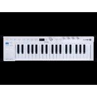 MIDI клавиатура Arturia [KeyStep 37 MK2] 37 клавиш с чувствительностью к силе нажатия и послекасанием, OLED-экран, секвенсор, арпеджиатор, 4х 3,5-мм CV-Out, MIDI-In/Out, Sync I/O, вход для педали сустейна/экспрессии (TRS), Type-C