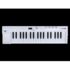 MIDI клавиатура Arturia [KeyStep 37 MK2] 37 клавиш с чувствительностью к силе нажатия и послекасанием, OLED-экран, секвенсор, арпеджиатор, 4х 3,5-мм CV-Out, MIDI-In/Out, Sync I/O, вход для педали сустейна/экспрессии (TRS), Type-C