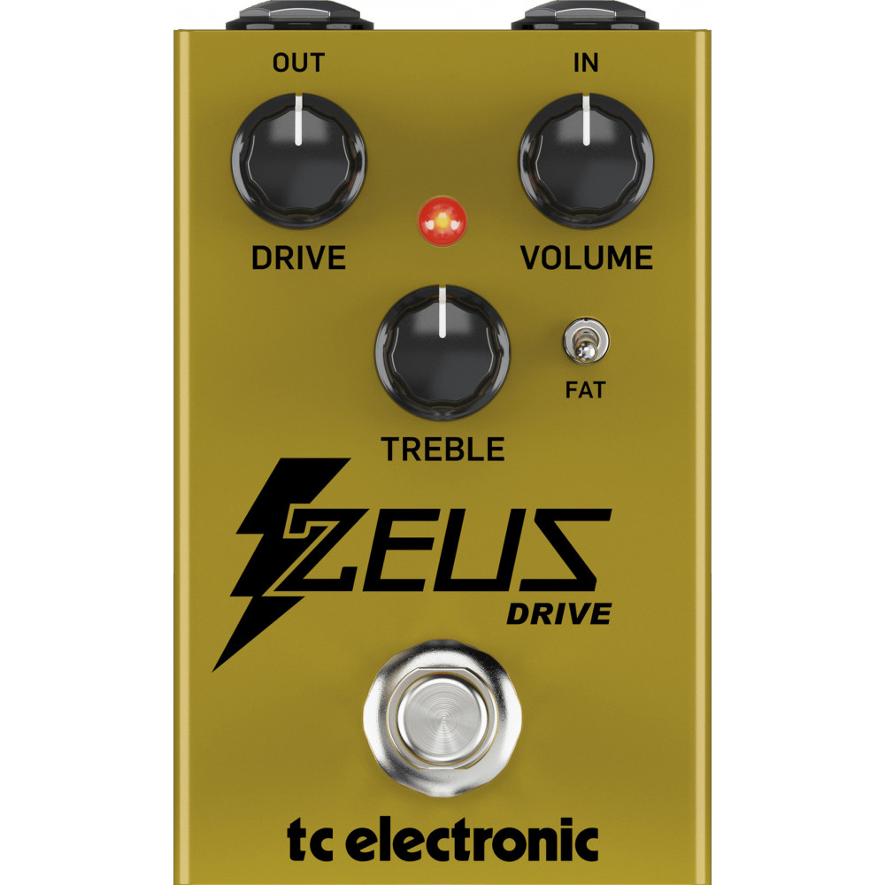 Педаль эффектов TC Electronic [ZEUS DRIVE OVERDRIVE] овердрайв