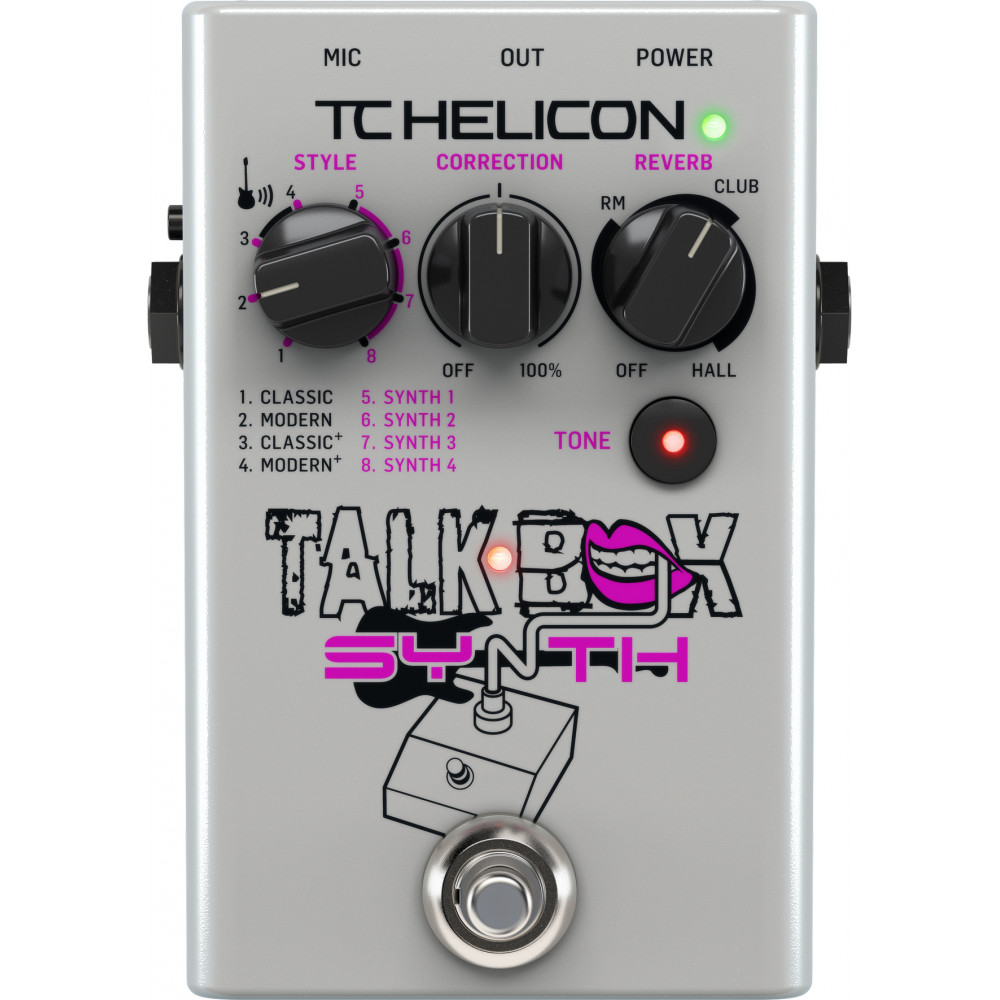 Педаль эффектов вокальная TC Helicon [TALKBOX SYNTH]