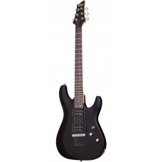 Электрогитара SCHECTER [C-6 DELUXE SBK] электрогитара 6-струнная, корпус: липа, гриф: клен, накладка: палисандр, 24 лада, цвет: Satin Black (SBK)
