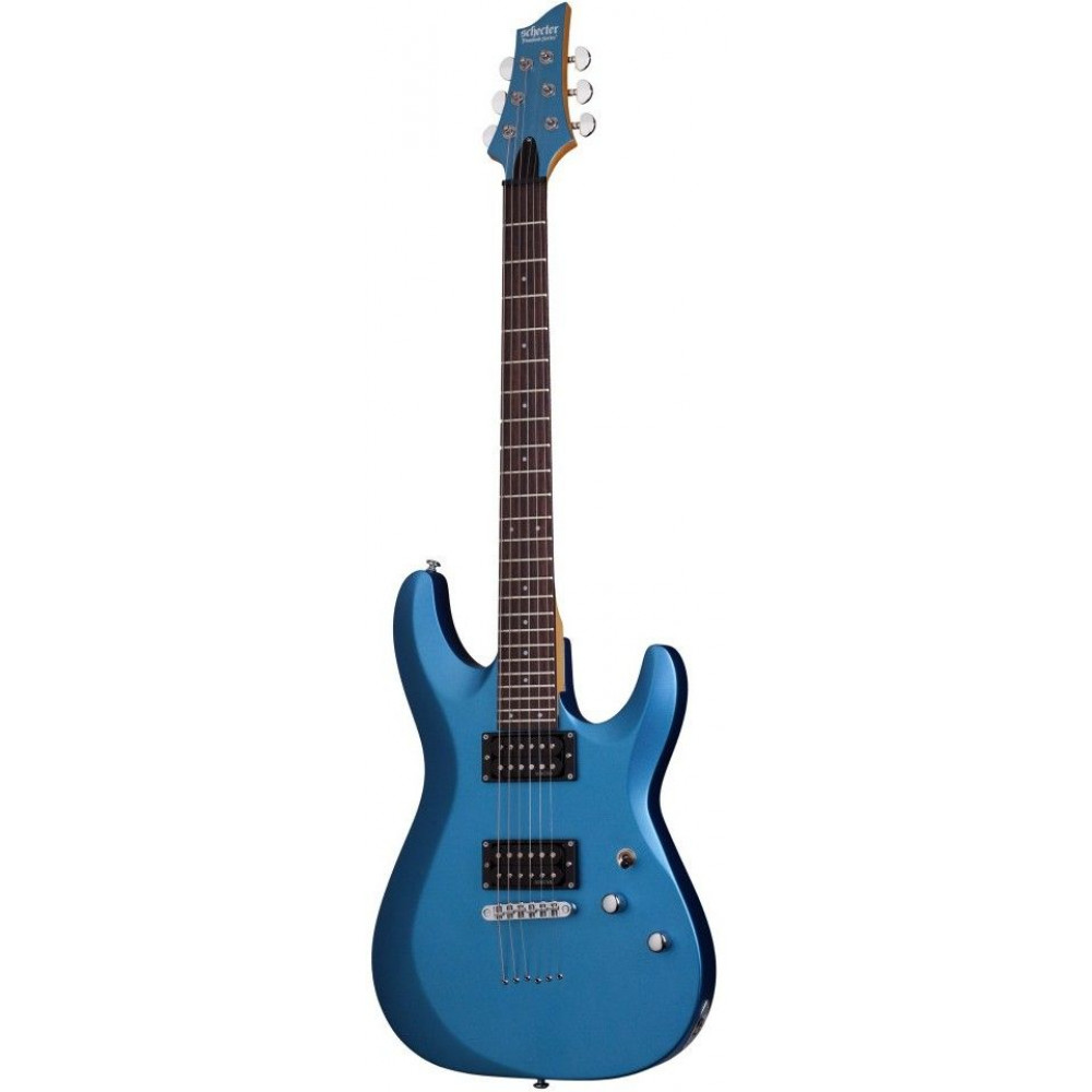 Электрогитара SCHECTER [C-6 DELUXE SMLB] 6-струнная, корпус: липа, гриф: клен, накладка: палисандр, 24 лада, цвет: Satin Metallic Light Blue (SMLB)