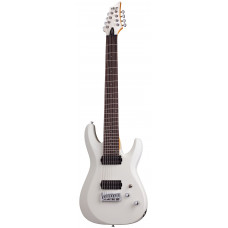 Электрогитара SCHECTER [C-8 DELUXE SWHT] электрогитара 8-струнная, корпус: липа, гриф: клен, накладка: палисандр, 24 лада, цвет: Satin White (SWHT)