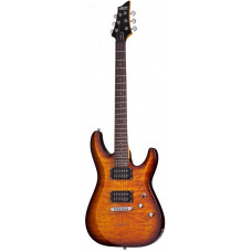 Электрогитара SCHECTER [C-6 PLUS VSB] электрогитара 6-струнная, корпус: липа, топ: стеганый клен, гриф клен, накладка палисандр, 24 лада, цвет: Vintage Sunburst (VSB)