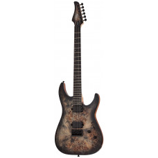 Электрогитара SCHECTER [C-6 PRO CB] электрогитара 6-струнная, корпус: красное дерево, топ: кап, гриф: клен 3 куска, накладка: венге, 24 лада, цвет: Charcoal Burst (CB)