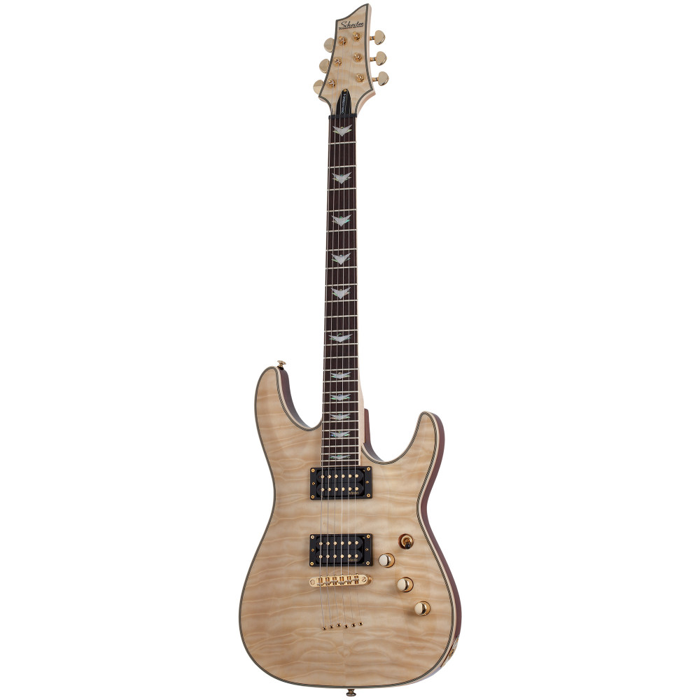 Электрогитара SCHECTER [OMEN EXTREME-6 GNAT] электрогитара 6-струнная, корпус: красное дерево, топ: стеганый клен, гриф: клен, накладка: палисандр, 24 лада, цвет: Gloss Natural (GNAT)
