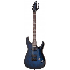Электрогитара SCHECTER [OMEN ELITE-6 STBB] электрогитара 6-струнная, корпус: красное дерево, топ: кап, гриф: клен, накладка: палисандр, 24 лада, цвет: See-Thru Blue Burst (STBB)