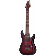 Электрогитара SCHECTER [DEMON-8 CRB] электрогитара 8-струнная, корпус: липа, гриф: клен, накладка: венге, 24 лада, цвет: Crimson Red Burst (CRB)