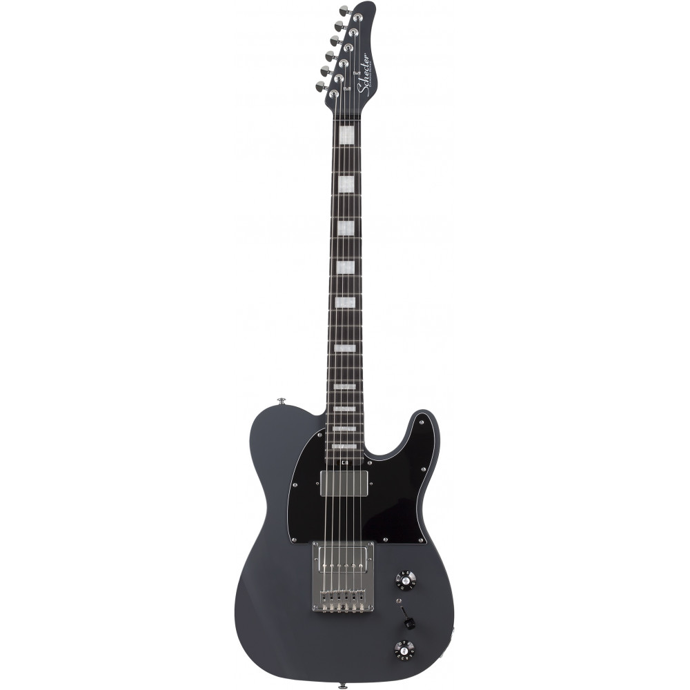 Электрогитара SCHECTER [PT EX DORIAN GRAY DG] электрогитара 6-струнная, баритон, корпус: ньятон, гриф: клен, накладка: черное дерево, 22 лада, цвет: Dorian Gray (DG)