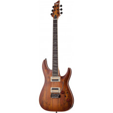 Электрогитара SCHECTER [C-1 EXOTIC SPALTED MAPLE SNVB] электрогитара 6-струнная, корпус: красное дерево, топ: клен, гриф: клен, накладка: черное дерево, 24 лада, цвет: Satin Natural Vintage Burst (SNVB)