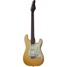 Электрогитара SCHECTER [NICK JOHNSTON TRAD 10TH ANNIVERSARY-HSS A. SAFFRON] электрогитара 6-струнная, корпус: ольха, гриф: венге, накладка: черное дерево, 22 лада, цвет: Atomic Saffron