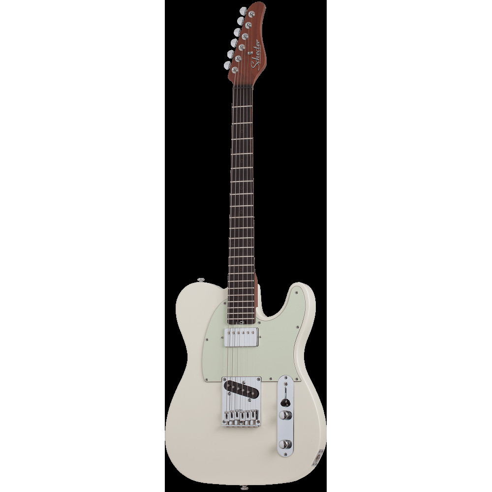 Электрогитара SCHECTER [NICK JOHNSTON PT A.SNOW] электрогитара 6-струнная, корпус: ольха, гриф: запеченый клен, накладка: черное дерево, 22 лада, цвет: Atomic Snow