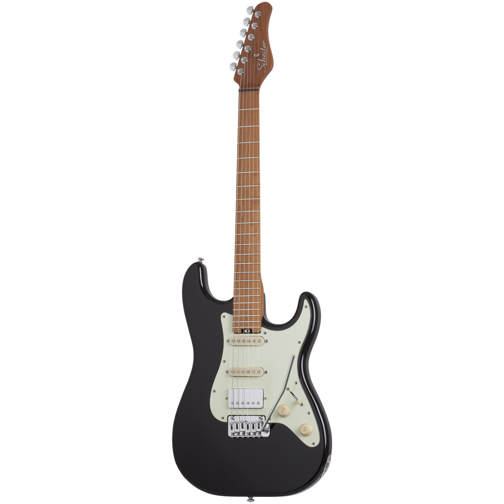 Электрогитара SCHECTER [NICK JOHNSTON TRAD-HSS A. INK] электрогитара 6-струнная, корпус: ольха, гриф: обоженный клён, накладка черное дерево, на болтах, звукосниматели: HSS, 22 лада, цвет: Atomic Inc