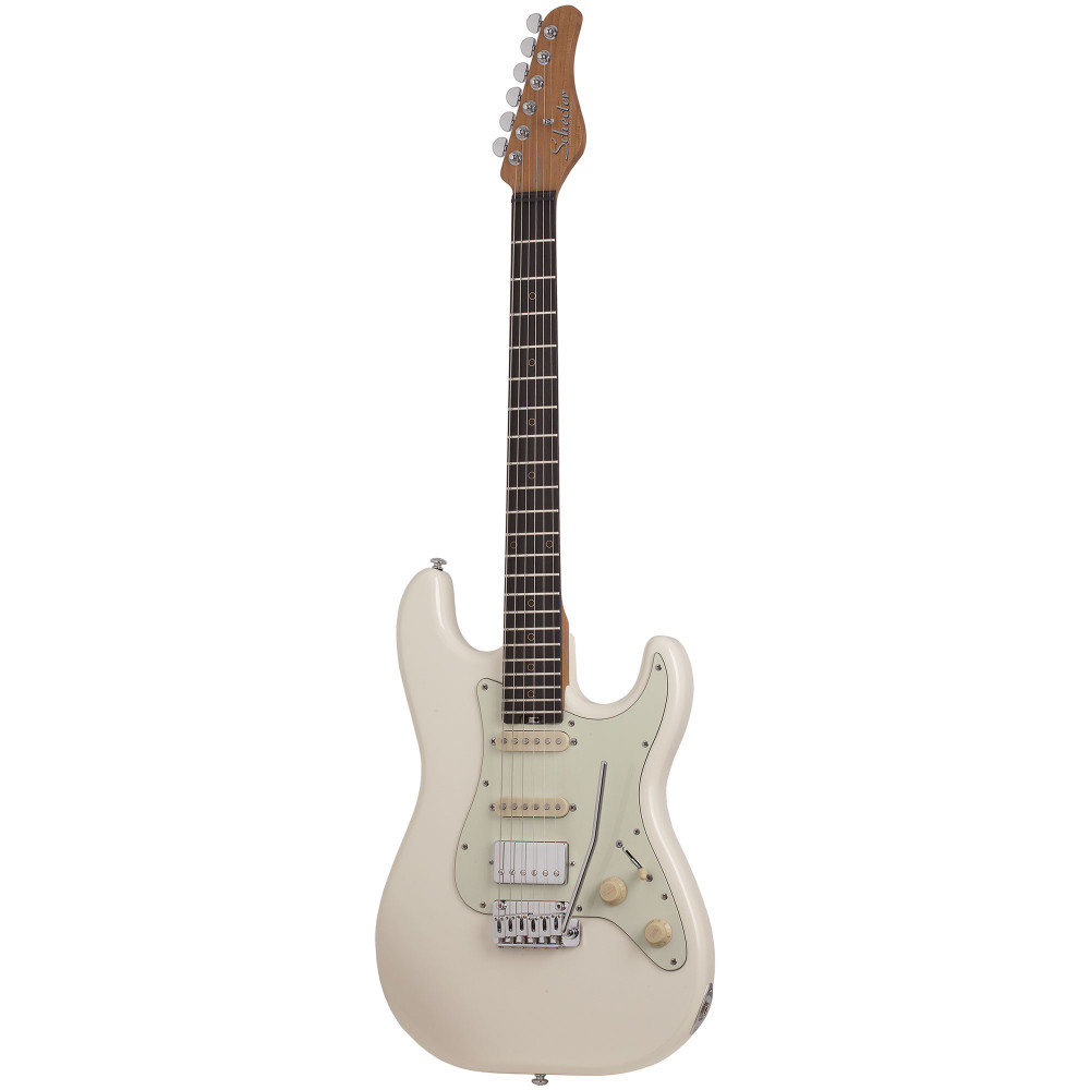 Электрогитара SCHECTER [NICK JOHNSTON TRAD-HSS A. SNOW] электрогитара 6-струнная, корпус: ольха, гриф: обоженный клён, накладка черное дерево, на болтах, звукосниматели: HSS, 22 лада, цвет: Atomic Snow