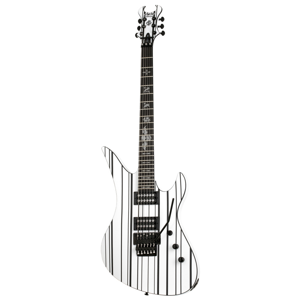 Электрогитара SCHECTER [SYNYSTER STANDARD WHT] электрогитара 6-струнная, корпус: красное дерево, гриф: 3-кусковое красное дерево, накладка: черное дерево, 24 лада, цвет: White (WHT)