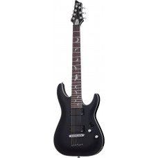 Электрогитара SCHECTER [DAMIEN PLATINUM-7 SBK] электрогитара 7-струнная, корпус: красное дерево, гриф: клен, накладка: палисандр, 24 лада, цвет: Satin Black (SBK)