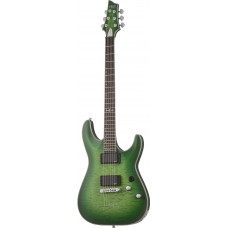Электрогитара SCHECTER [C-1 PLATINUM SGRB] электрогитара 6-струнная, корпус: красное дерево, гриф: клен, накладка: палисандр, 24 лада, цвет: Satin Green Burst (SGRB)