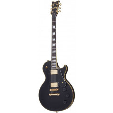 Электрогитара SCHECTER [SOLO-II CUSTOM ABSN] электрогитара 6-струнная, корпус: красное дерево, гриф: красное дерево, накладка: черное дерево, 22 лада, цвет: Aged Black Satin (ABSN)