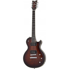 Электрогитара SCHECTER [SOLO-II SUPREME CEB] электрогитара 6-струнная, корпус: красное дерево, гриф: красное дерево, накладка: черное дерево, 22 лада, цвет: Cat's Eye Black Burst (CEB)