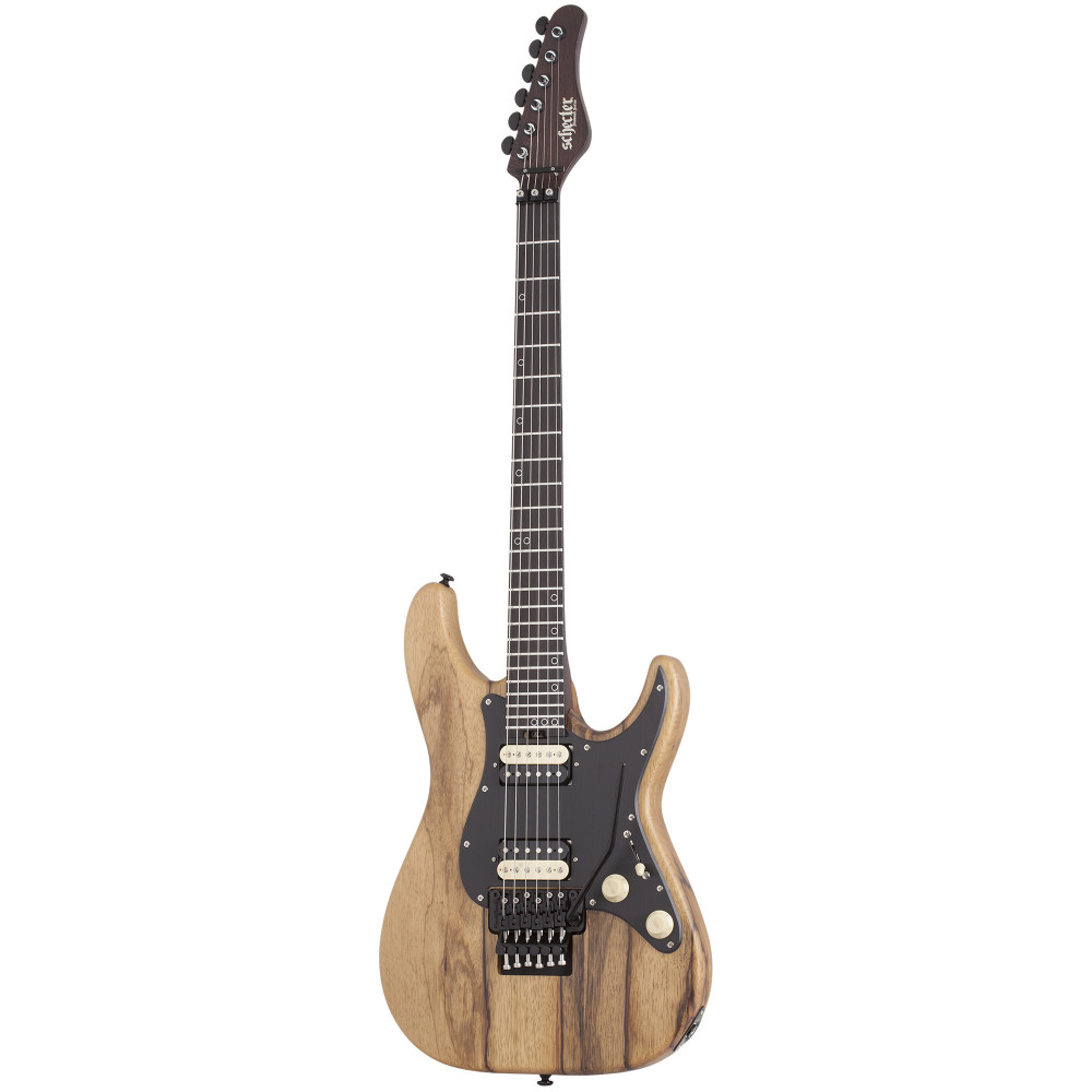 Электрогитара SCHECTER [SUN VALLEY SUPER SHREDDER EXOTIC BLACK LIMBA BL] электрогитара 6-струнная, корпус: черная лимба, гриф: венге, накладка: черное дерево, 24 лада, цвет: Black Limba (BL)