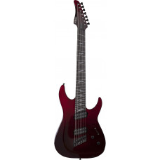 Электрогитара SCHECTER [REAPER-7 ELITE MS BLOODBURST BB] электрогитара 7-струнная мультимензурная, корпус: красное дерево, топ: стеганый клен, гриф: венге, накладка: черное дерево, 24 лада, цвет: Blood Burst (BB)