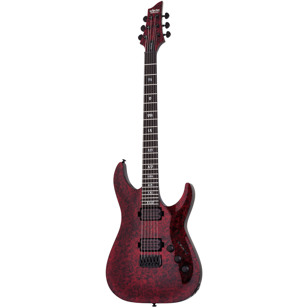 Электрогитара SCHECTER [C-1 APOCALYPSE RED REIGN RR] электрогитара 6-струнная, корпус: болотный ясень, гриф: клен, накладка: черное дерево, 24 лада, цвет: Red Reign (RR)