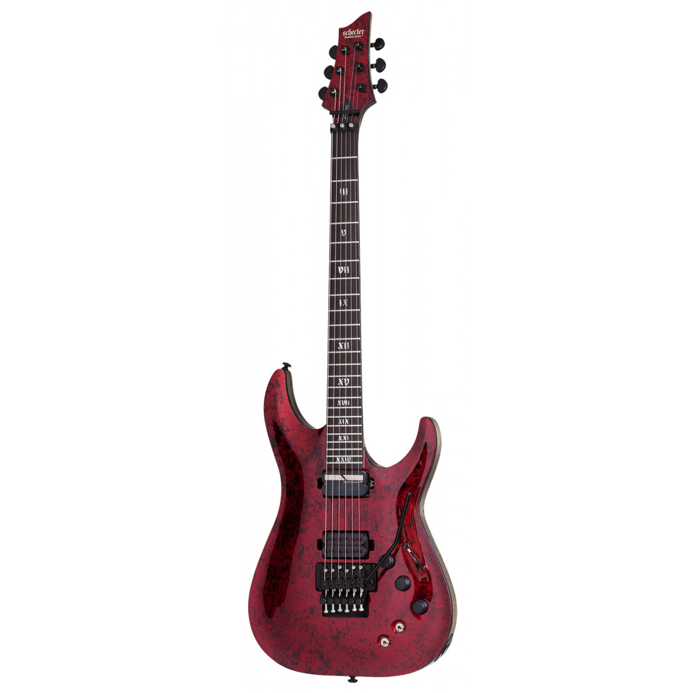 Электрогитара SCHECTER [C-1 FR-S APOCALYPSE RED REIGN RR] электрогитара 6-струнная, корпус: болотный ясень, гриф: клен, накладка: черное дерево, 24 лада, FloydRose, цвет: Red Reign (RR)