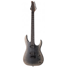 Электрогитара SCHECTER [BANSHEE MACH-6 FOB] электрогитара 6-струнная, корпус: болотный ясень,топ: огненный клен, гриф: обожженый клен, накладка: чёрное дерево, 24 лада, цвет: Fallout Burst (FOB)