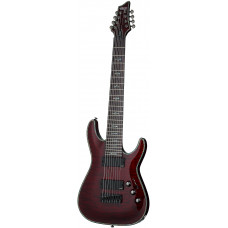 Электрогитара SCHECTER [HELLRAISER C-8 BCH] электрогитара 8-струнная, корпус: красное дерево, топ: волнистый клен, гриф: красное дерево, накладка: палиснадр, 24 лада, цвет: Black Cherry (BCH)
