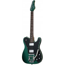 Электрогитара SCHECTER [PT FASTBACK II B DEG] электрогитара 6-струнная, корпус: ольха, гриф: клен, накладка: палисандр, 22 лада, Bigsby, цвет: Dark Emerald Green (DEG)