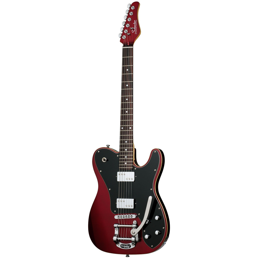 Электрогитара SCHECTER [PT FASTBACK II B M RED] электрогитара 6-струнная, корпус: ольха, гриф: клен, накладка: палисандр, 22 лада, Bigsby, цвет: Metallic Red (MRED)