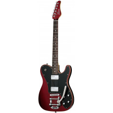 Электрогитара SCHECTER [PT FASTBACK II B M RED] электрогитара 6-струнная, корпус: ольха, гриф: клен, накладка: палисандр, 22 лада, Bigsby, цвет: Metallic Red (MRED)