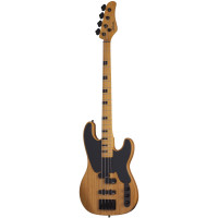 Бас-гитара SCHECTER [MODEL-T SESSION ANS] бас-гитара 4-струнная, корпус: болотный ясень, гриф: клён, 22 лада, цвет: Aged Natural Satin (ANS)