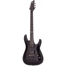 Электрогитара SCHECTER [HELLRAISER HYBRID C-1 TBB] электрогитара 6-струнная, корпус: красное дерево, топ: волнистый клен, гриф: клен, накладка: черное дерево, 24 лада, цвет: Trans Black Burst (TBB)