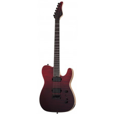 Электрогитара SCHECTER [PT SLS ELITE BLOODBURST BB] электрогитара 6-струнная, корпус: болотный ясень, топ: огненный клен, гриф: клён/орех/падук, накладка: черное дерево, 24 лада, цвет: Blood burst (BB)
