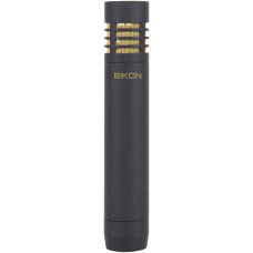Микрофон инструментальный EIKON [CM150V2] конденсаторный кардиоидный, капсюль 16 мм, АЧХ 30-18000 Гц, чувств. -38 дБ, сопр. 100 Ом, макс. SPL 135 дБ, S/N 79 дБ, фант. питание +48 В, в комплекте настольная стойка и поп-фильтр