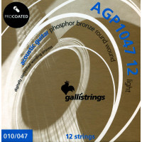 Комплект струн GALLI STRINGS AGP1047-12, для 12-струнной акустической гитары