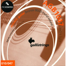 Комплект струн GALLI STRINGS [AGB1047] для акустической гитары