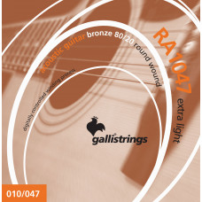 Комплект струн GALLI STRINGS [RA1047] для акустической гитары