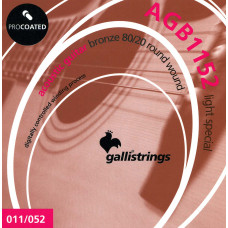 Комплект струн GALLI STRINGS [AGB1152] для акустической гитары