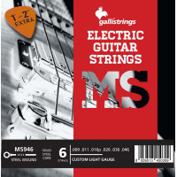 Комплект струн GALLI STRINGS MS946, для 6-струнной электрогитары