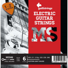 Комплект струн GALLI STRINGS [MS946] для 6-струнной электрогитары