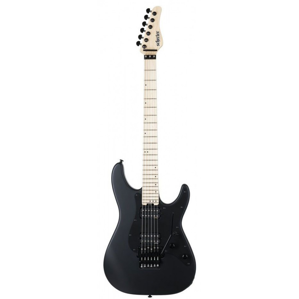 Электрогитара SCHECTER [SUN VALLEY SUPER SHREDDER FR SBK] 6-струнная, корпус: красное дерево, гриф: клен, накладка: клен, 24 лада, FloydRose цвет: Satin Black (SBK)