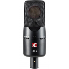 Микрофон конденсаторный sE Electronics [X1 S] 20 Гц 20 кГц, динамический диапазон: 131 / 141 / 151 дБ, кардиоида, комплектация: поворотный микрофонный зажим, адаптер с резьбой