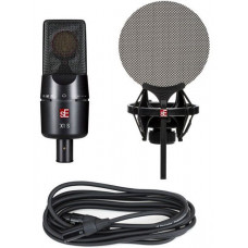 Микрофон конденсаторный sE Electronics [X1 S VOCAL PACK] 20 Гц 20 кГц, кардиоида, комплектация: металлический поп-фильтр, держатель типа паук, 3-х метровый микрофонный кабель