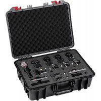 Набор микрофонов для ударной установки sE Electronics [V PACK ARENA] 1 х микрофон V KICK, 3 х микрофона V BEAT, 3 х крепления V CLAMP, 1 х микрофон V7 X, 2 х конденсаторных микрофона sE8, пластиковый кейс