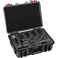 Набор микрофонов для ударной установки sE Electronics [V PACK ARENA] 1 х микрофон V KICK, 3 х микрофона V BEAT, 3 х крепления V CLAMP, 1 х микрофон V7 X, 2 х конденсаторных микрофона sE8, пластиковый кейс