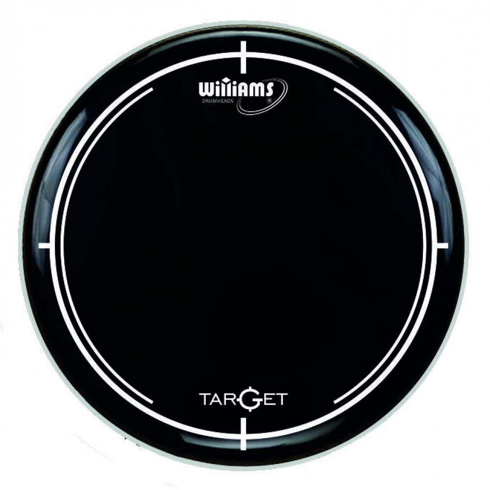 Двухслойный пластик WILLIAMS [WB2-7MIL-10k] для томов, серия Target Clear Black, размер 10"