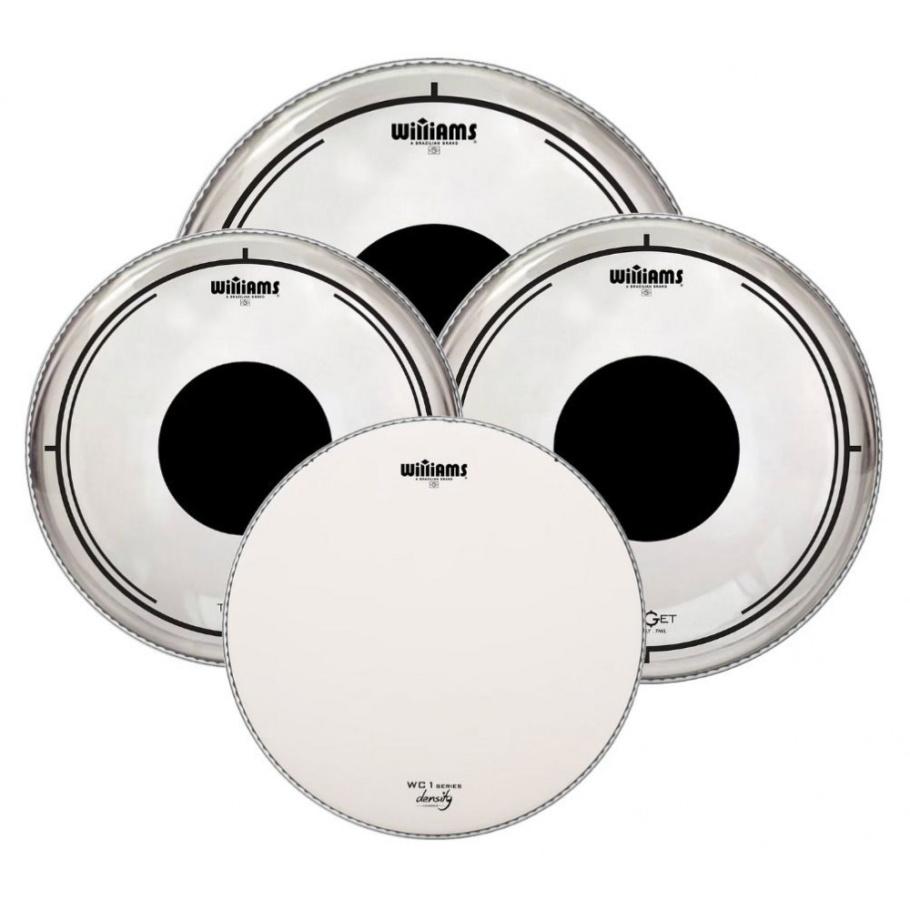 Набор пластиков WILLIAMS [DT1-TP101214+] размеры 10-12-14-14"