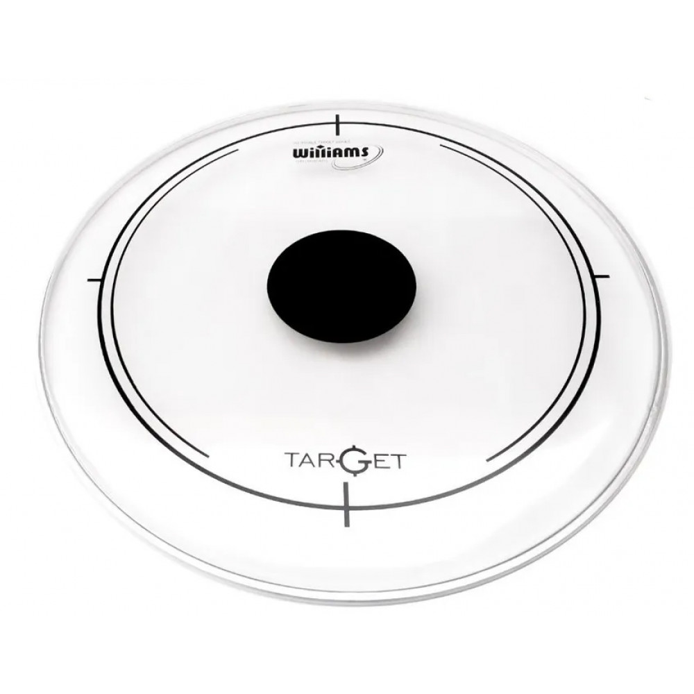 Пластик WILLIAMS [DT2-7MIL-10k] для томов, серия Target Dot Clear, размер 10"